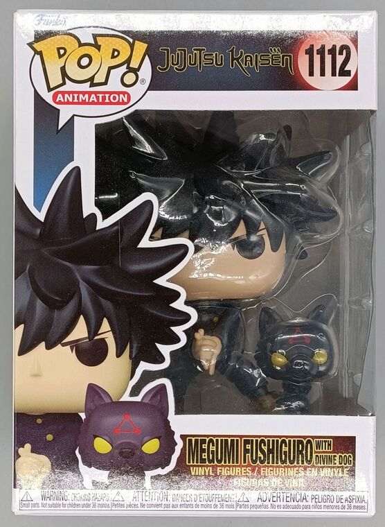 #1112 Megumi Fushiguro (w/ Dog) - Jujutsu Kaise - BOX DAMAGE