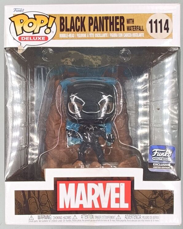 #1114 Black Panther (with Waterfall) Deluxe Marvel  DAMAGE