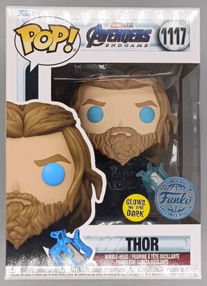 #1117 Thor - Glow - Marvel Avengers Endgame - BOX DAMAGE