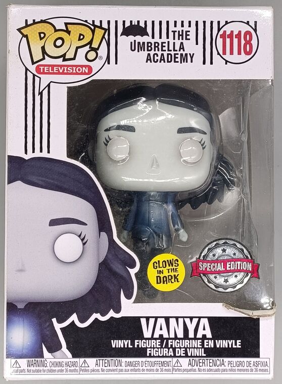 #1118 Vanya (Levitating) - Glow - Umbrella Acad - BOX DAMAGE