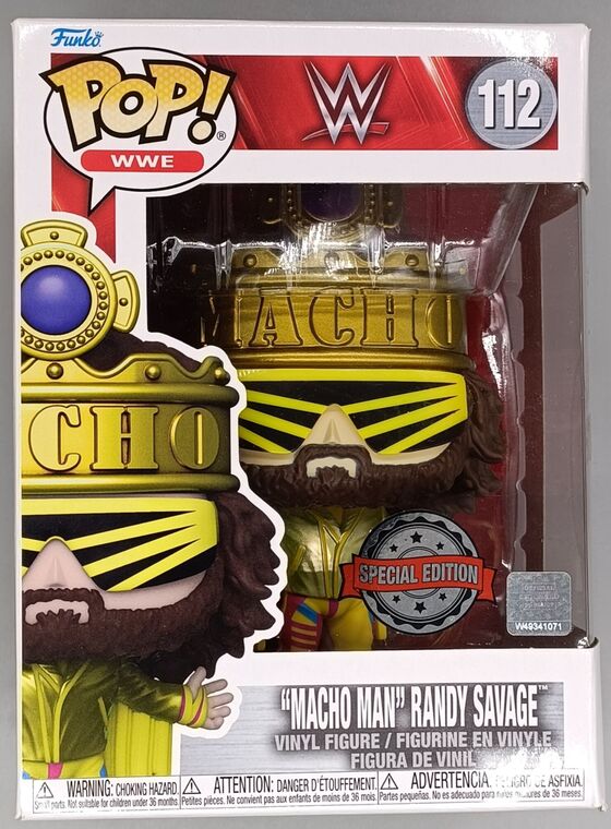 #112 Macho Man Randy Savage (King) Metallic - WWE - DAMAGE