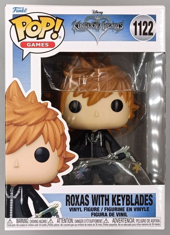 #1122 Roxas w/Keyblades - Kingdom Hearts