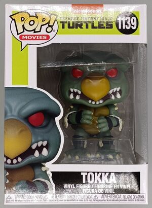 #1139 Tokka - TMNT 2: Secret of the Ooze - BOX DAMAGE