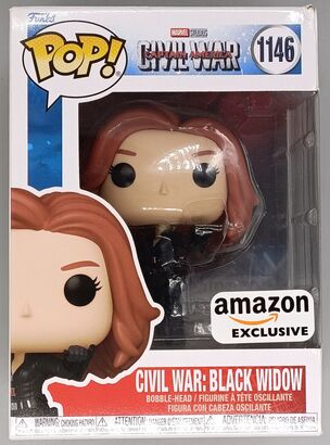#1146 Civil War: Black Widow - Marvel - BOX DAMAGE