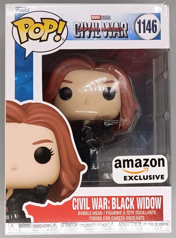 #1146 Civil War: Black Widow - Marvel - BOX DAMAGE
