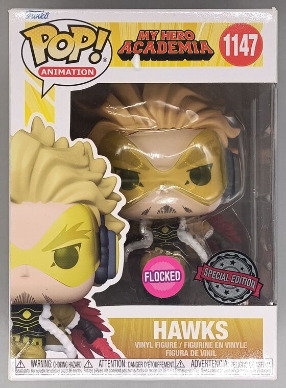 #1147 Hawks - Flocked - My Hero Academia - BOX DAMAGED