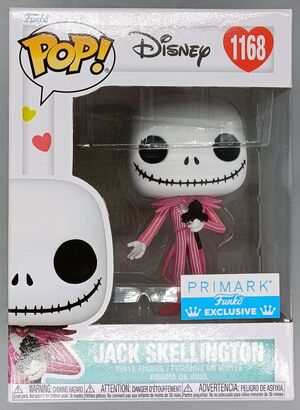 #1168 Jack Skellington (Pink) Disney  DAMAGE