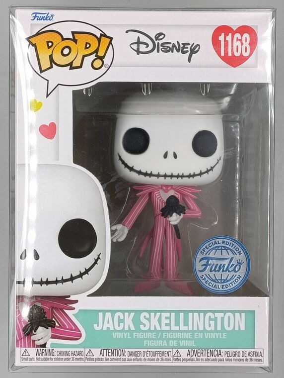#1168 Jack Skellington (Pink) Disney Nightmare Before Christ