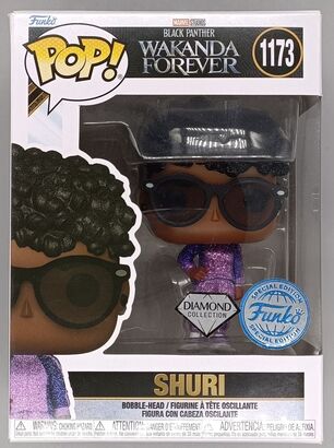 #1173 Shuri (w/ Sunglasses) Diamond Marvel Wakanda F DAMAGE