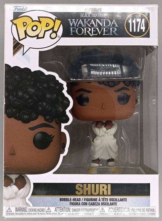 #1174 Shuri (White) Marvel Wakander Forever DAMAGE