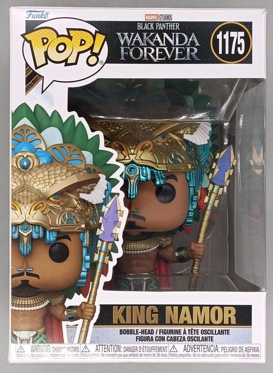 #1175 King Namor - Marvel Wakanda Forever - BOX DAMAGE