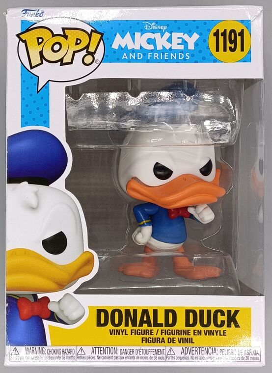 #1191 Donald Duck (Classic) Disney  DAMAGE