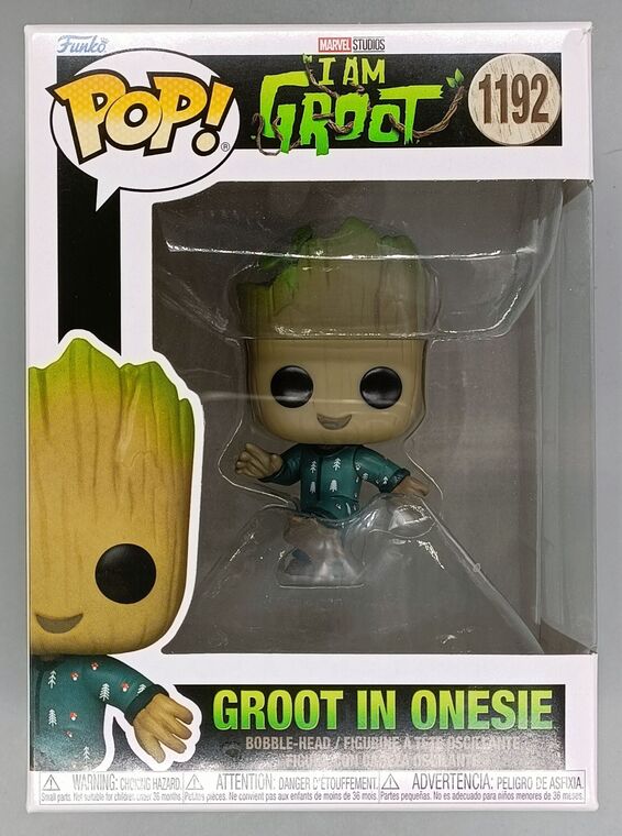 #1192 Groot in Onesie - Marvel I Am Groot - BOX DAMAGE