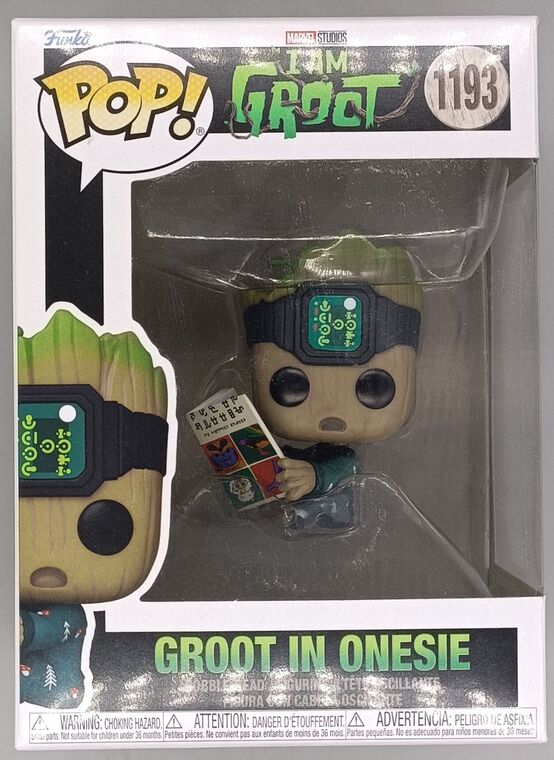 #1193 Groot in Onesie (Sitting) Marvel I Am Groot