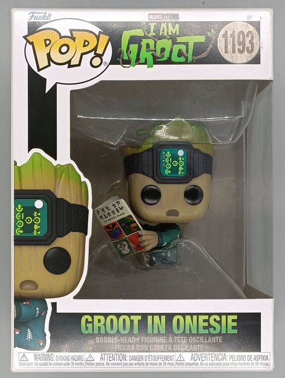 #1193 Groot in Onesie (Sitting) Marvel I Am Groot DAMAGE