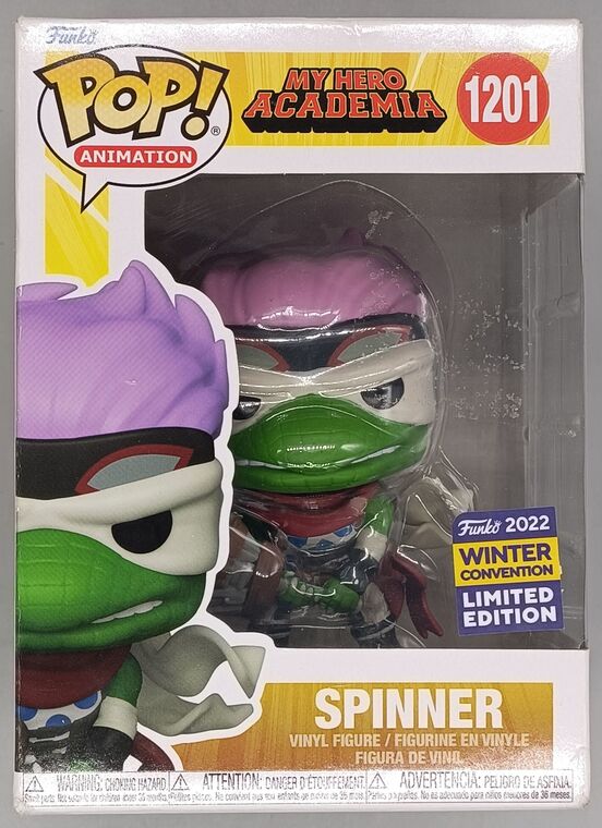 #1201 Spinner - My Hero Academia - 2022 Con - BOX DAMAGE