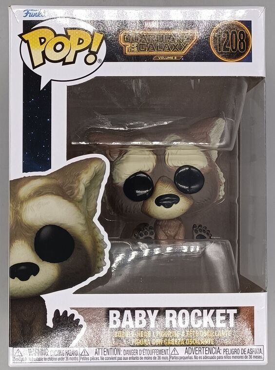 #1208 Baby Rocket - Marvel Guardians Of the Galaxy 3 DAMAGE