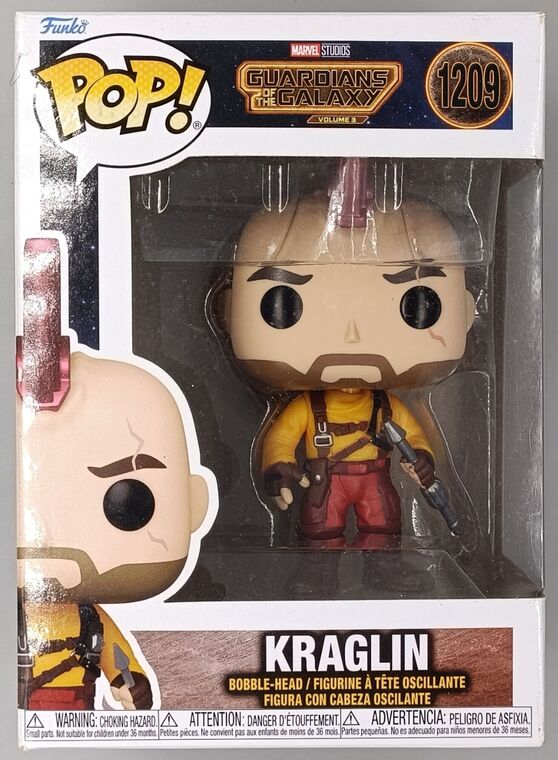 #1209 Kraglin - Marvel Guardians of the Galaxy 3 -BOX DAMAGE