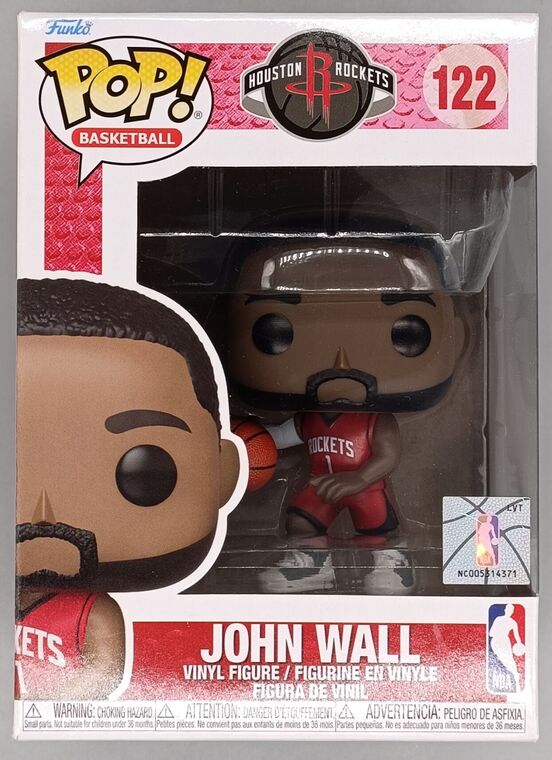 #122 John Wall (Rockets) - Pop NBA - BOX DAMAGE