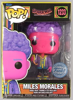 #1233 Miles Morales (Blacklight) -  Marvel Spider-Man DAMAGE