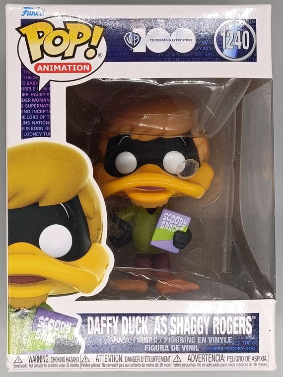 #1240 Daffy Duck (as Shaggy Rogers) Scooby Doo Looney DAMAGE