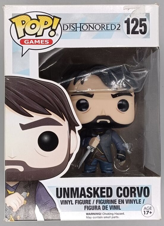 #125 Unmasked Corvo - Dishonored 2 - BOX DAMAGE