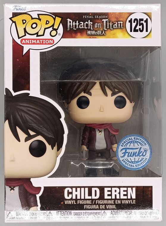 #1251 Child Eren - Attack on Titan - BOX DAMAGE