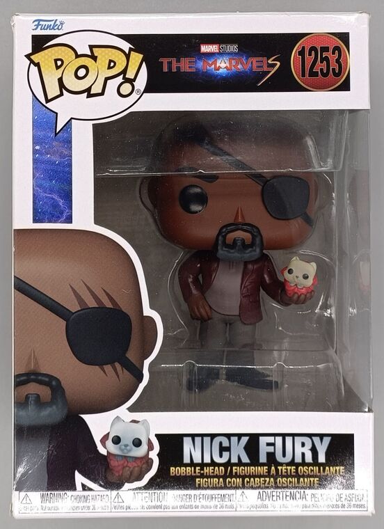 #1253 Nick Fury - Marvel The Marvels - BOX DAMAGE
