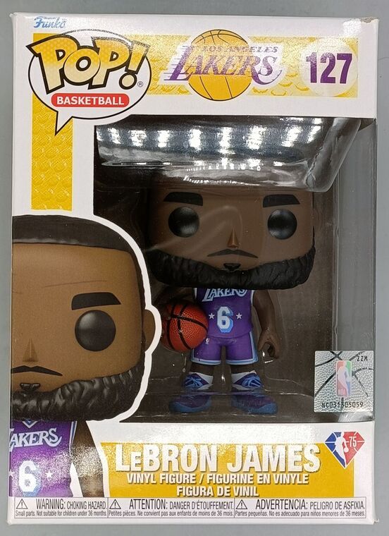 #127 LeBron James (City Edition) Pop NBA - DAMAGE