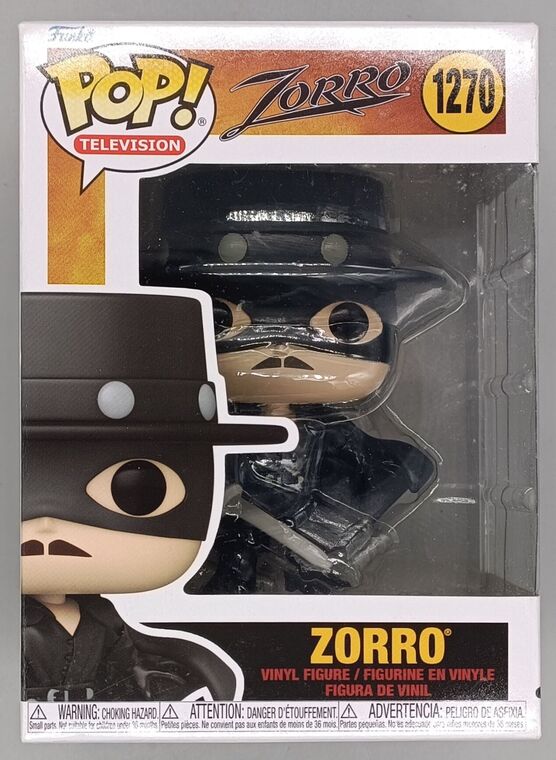 #1270 Zorro - Zorro  - BOX DAMAGE