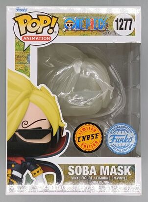 #1277 Soba Mask (Invisible) Chase Animation One Piece DAMAGE
