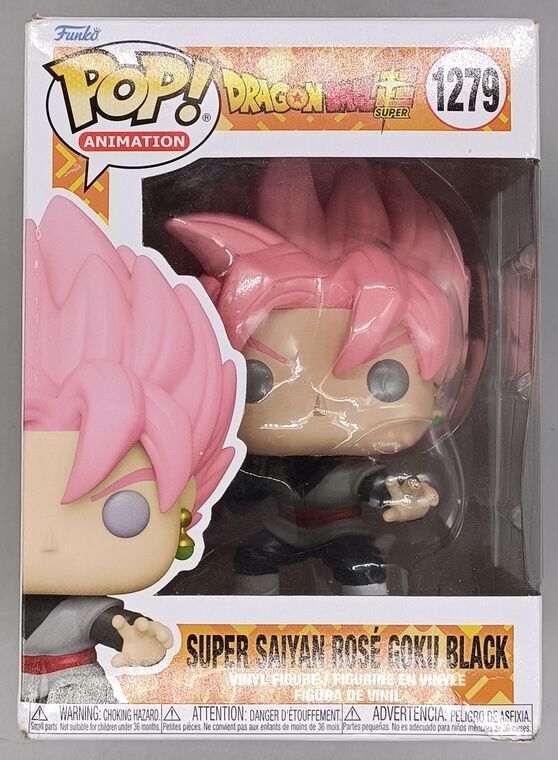 #1279 Super Saiyan Rosé Goku Black (w/ Scythe) Dragon DAMAGE