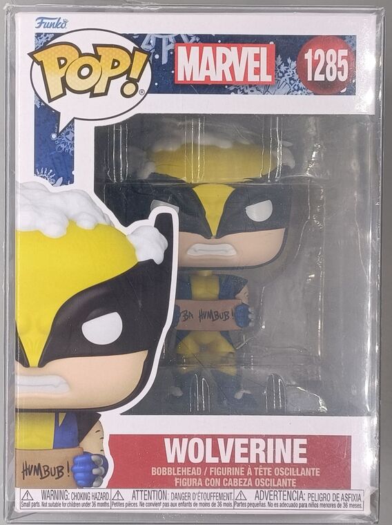 #1285 Wolverine w/Sign (Holiday) - Marvel