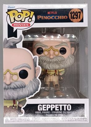 #1297 Geppetto - Pinocchio (Netflix) - BOX DAMAGE
