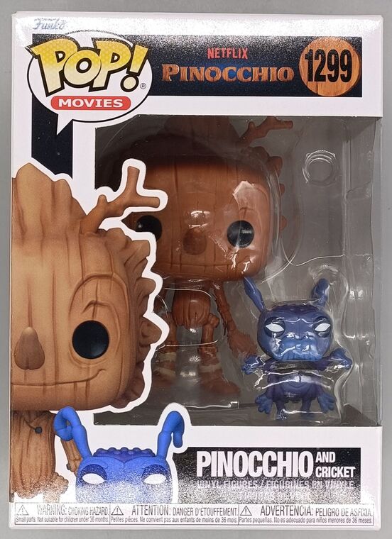 #1299 Pinocchio (and Cricket) - Pinocchio - BOX DAMAGE