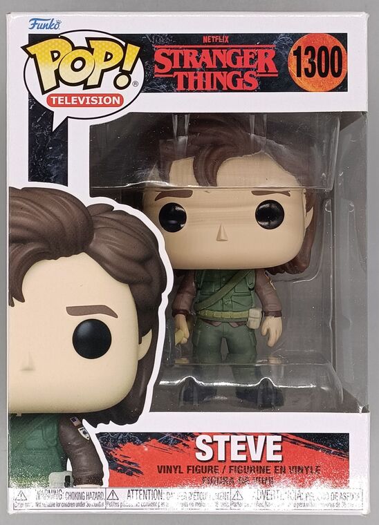 #1300 Steve (Hunter) - Stranger Things - BOX DAMAGE