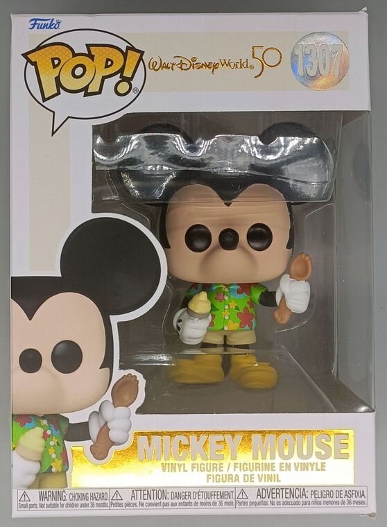 #1307 Mickey Mouse (Aloha) - Disney - BOX DAMAGE