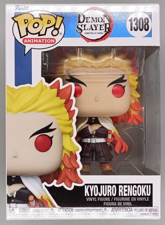 #1308 Kyojuro Rengoku - Demon Slayer - BOX DAMAGE