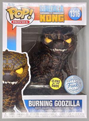 #1316 Burning Godzilla Glow Movies