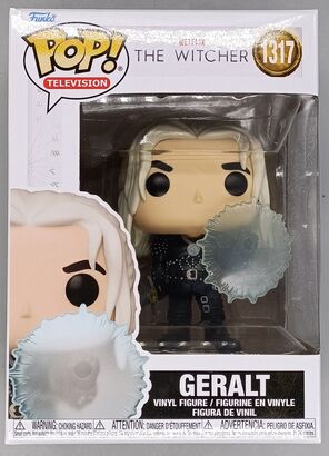 #1317 Geralt (w/ Shield) - The Witcher - BOX DAMAGE