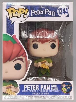 #1344 Peter Pan (with Flute) Disney Peter Pan BOX DAMAGE
