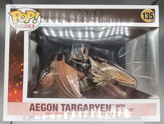 #135 Aegon Targaryen w/ Sunfyre - Rides House of the Dragon