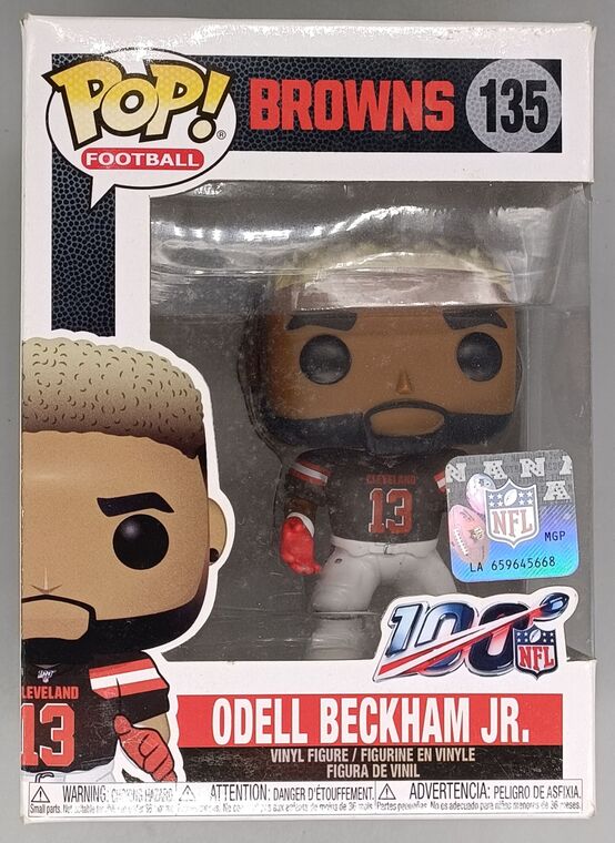 #135 Odell Beckham Jr. (Cleveland Browns) - NFL - DAMAGED
