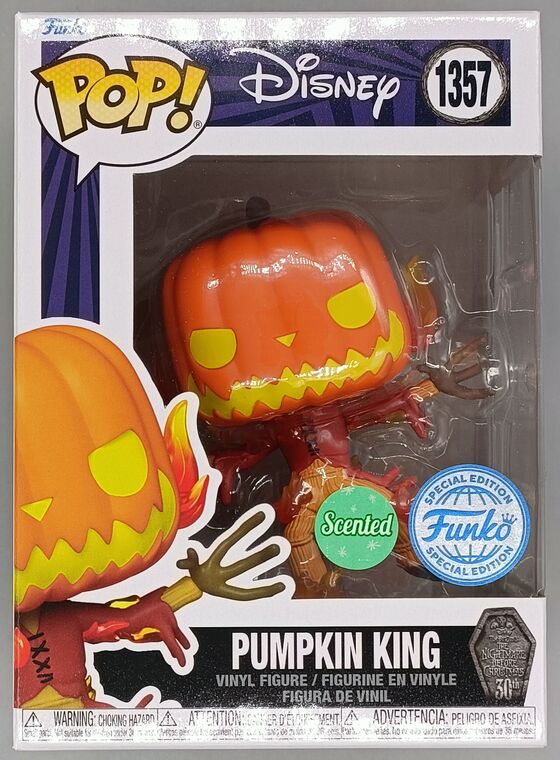 #1357 Pumpkin King (Scented) - Disney The Nightmare Before C