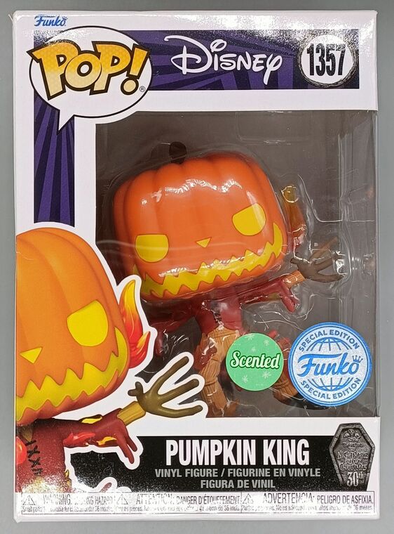 #1357 Pumpkin King (Scented) - Disney The Nightmare DAMAGED
