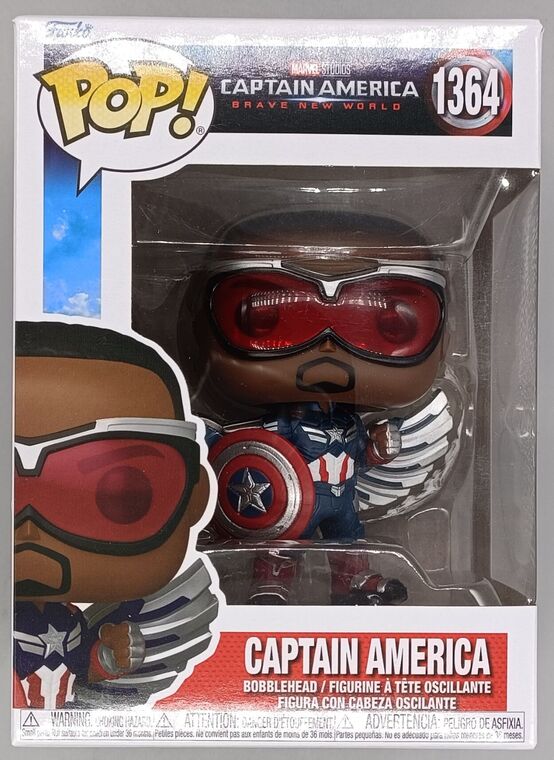 #1364 Captain America - Marvel Captain America Brave New Wor