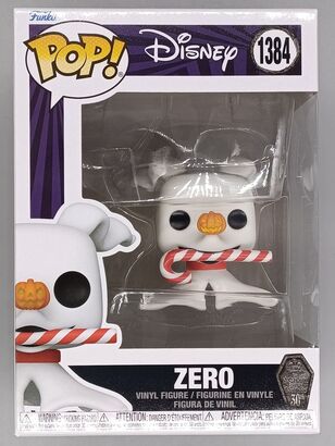 #1384 Zero w/Candy Cane - Disney The Nightmare Before Christ
