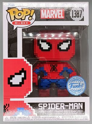 Show more information on #1387 Spider-Man - Marvel 8-Bit - BOX DAMAGE #1387 Spider-Man - Marvel 8-Bit - BOX DAMAGE