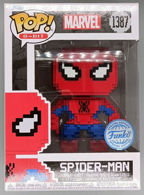 #1387 Spider-Man - Marvel 8-Bit - BOX DAMAGE