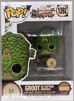 #1392 Groot as Captain America - Marvel We Are Groot